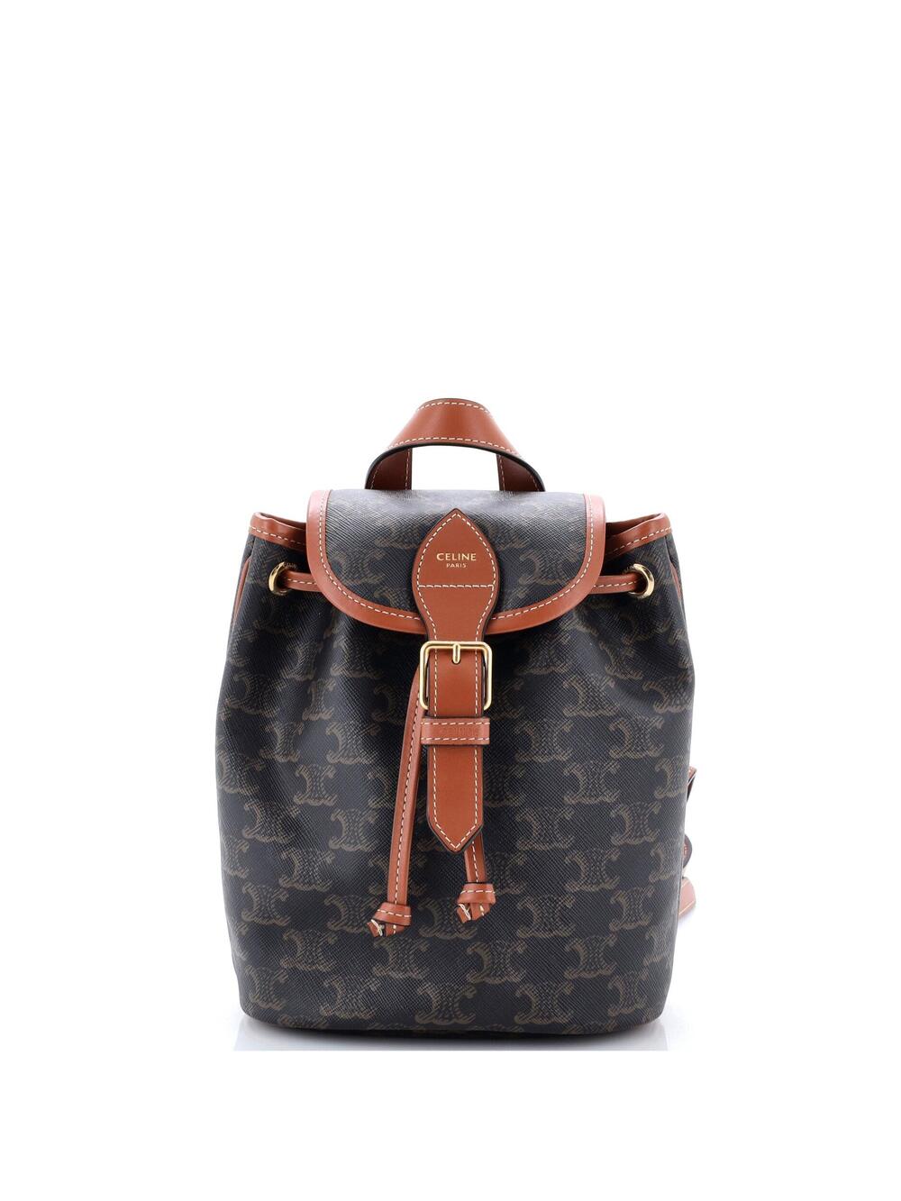 Celine Folco Backpack Triomphe Coated #340543C15B